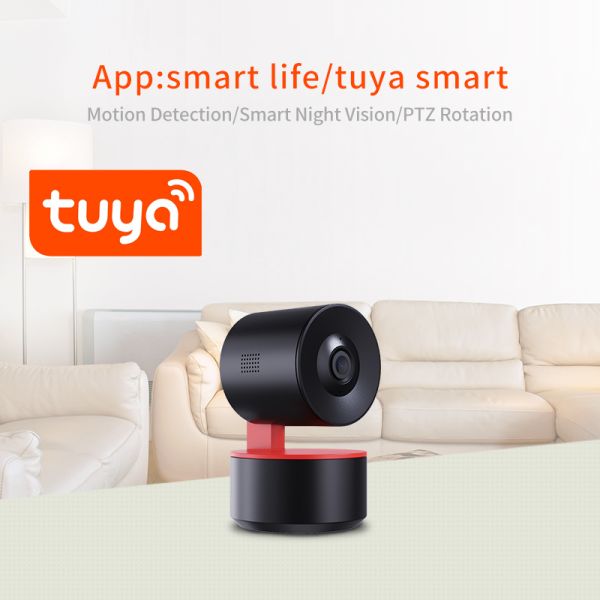 H.264 1080p Tuya PTZ Camera Outdoor Wireless Security Camera Pan Tilt Zoom
