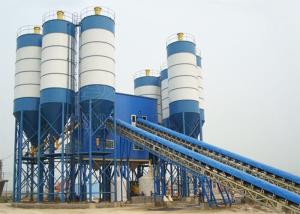 Large Capacity Stationary Cement Concrete Batching Plant For Construction Projects