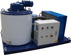 Buy cheap ECOICE Factory 1Ton Commercial Flake Ice Machine with ice storage with good quality product