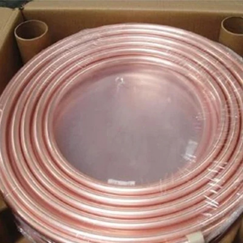 Refrigeration Level Wound Copper Tube LWC Pancake Coil with 0.25-2.00mm Thickness