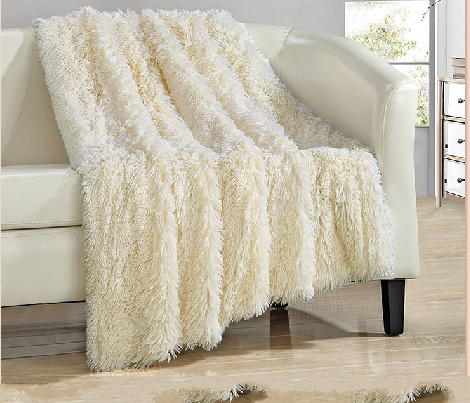 100 Percent Polyester Microplush Throw Blanket Shrink Resistant High Warmth Retention