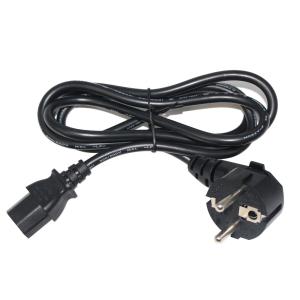 Buy cheap 2 Pin AC Power Cord European Power Cords With IEC C13 Connector PVC Jacketed product