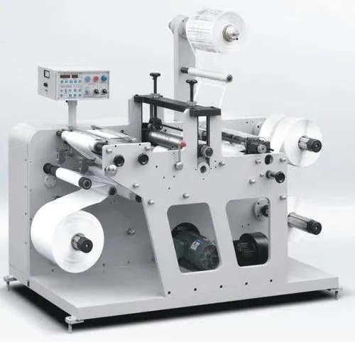 Quality Automatic High Precision Roll to Roll Label Cutter Rotary Sticker Cutting Machine for sale