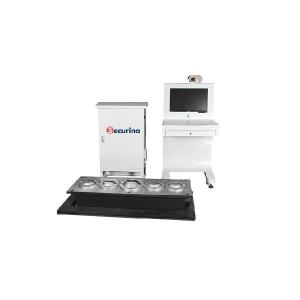 Buy cheap 100W ALPR Under Vehicle Inspection System 50T Machine Fixed product