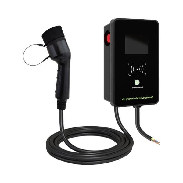 Quality Dustproof 7kw Single Gun Wall Mounted EV Charging Station Multiple Protection for sale