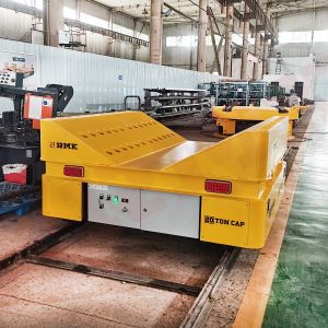 Buy cheap Concrete Structure Rail Transfer Cart Flatbed Electric Rail Cart product