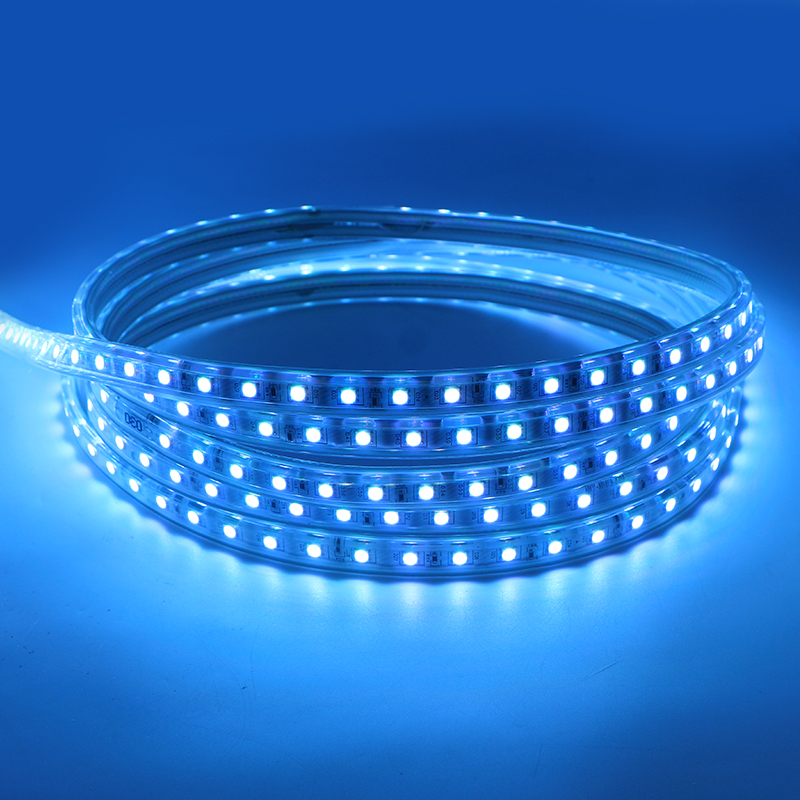 110V Remote Control Smart LED Rope Lights , Dimmable Smd LED Flexible Strips 5050