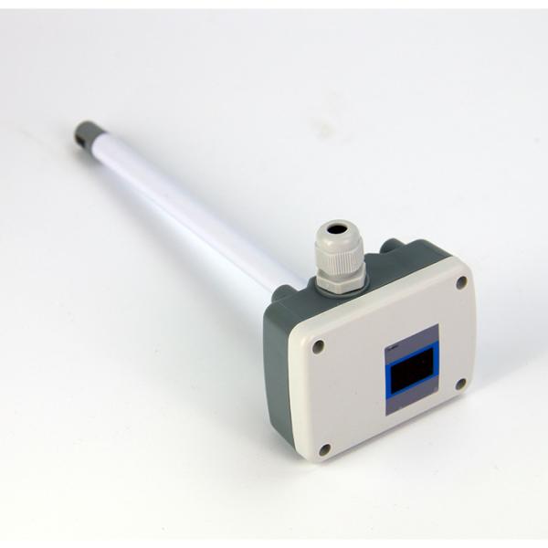 Quality Ducted Type Wind Speed Sensor 4 - 20mA 0 - 10V DC Air Velocity Sensor For HVAC System for sale