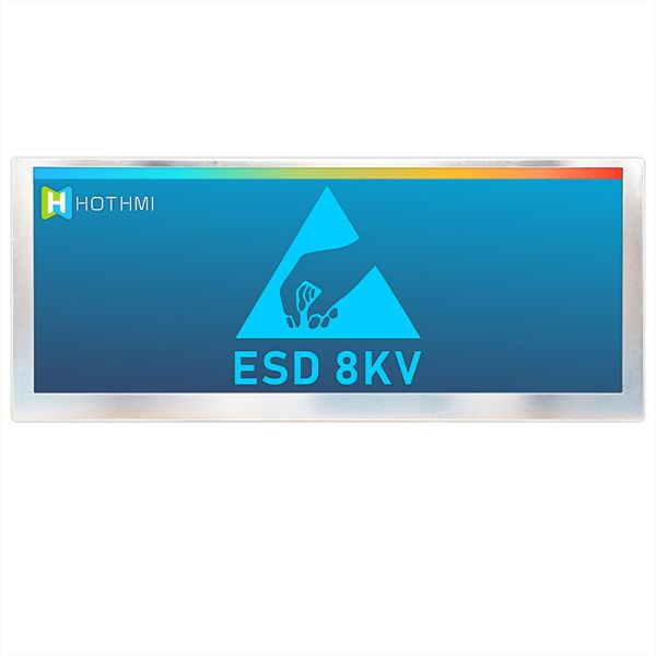 10.3 Inch 1280x480 LVDS IPS LCD Display Vehicle Grade