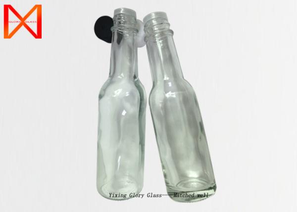 Quality Food Storage Glass Sauce Jars Stand Firmly Easy Cleaing Dishwasher Safe for sale