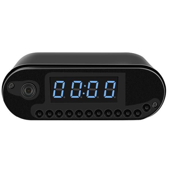 Quality 1LUX 32GB Table Clock Spy Camera Built In 1500MA Lithium Battery for sale