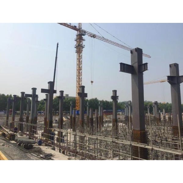 Low High Rise Steel Building Construction Reinforced Concrete SGS Rigid Frame