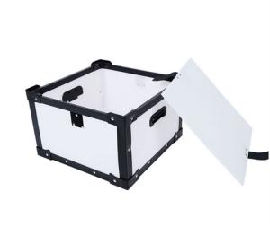 Long lasting and good quality PP corflute boxes for office file storage use