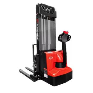 China 1.2T Electric Straddle Stacker For Non Standardized Pallets on sale