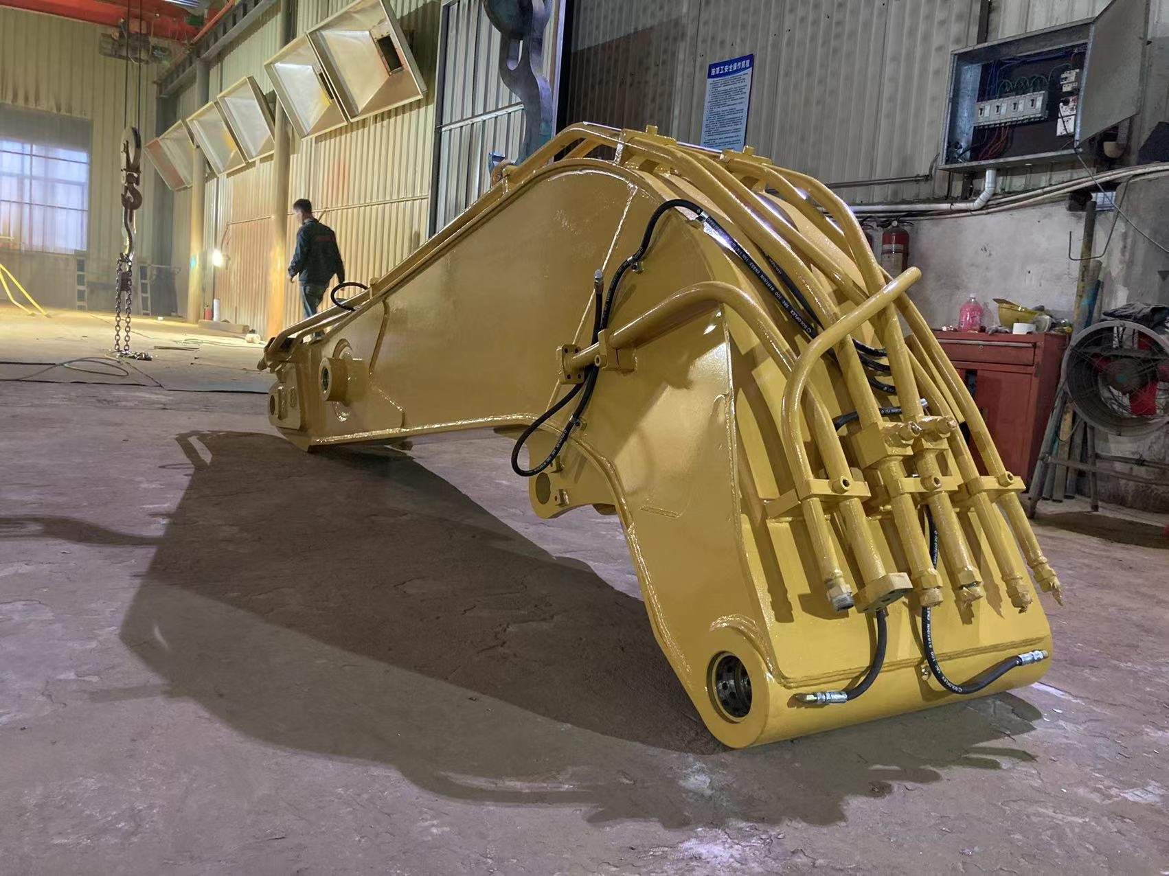 Multipurpose CAT320D Excavator Tunnel Boom Wear Resistant Sturdy