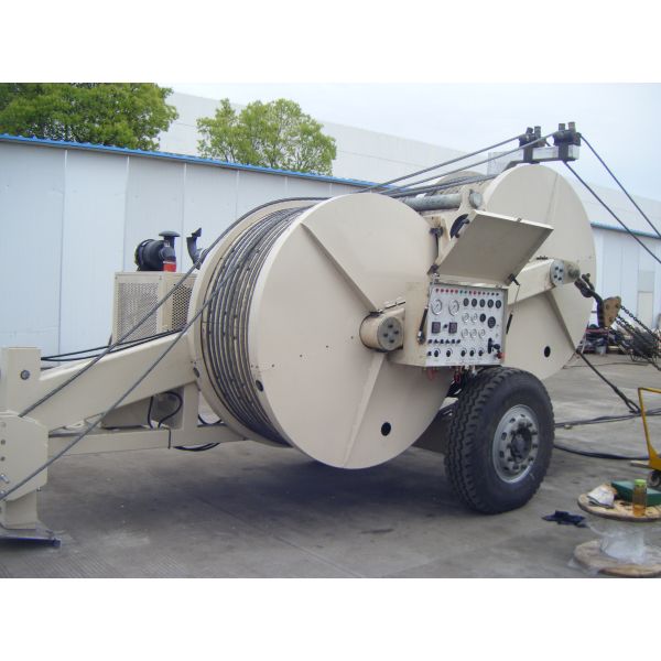 White Hydraulic Puller Tensioner SA-YQZ40 40KN For Pulling / Tensioning Conductor