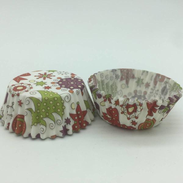 Quality Rose Pattern Mini Greaseproof Cupcake Liners Baking Cups Prime Pantry Bake Set for sale