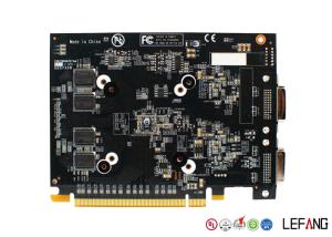 Buy cheap 4 Layers Fr4 Printed Circuit Board 0.1 - 6.0 Mm Thickness For Game Player product