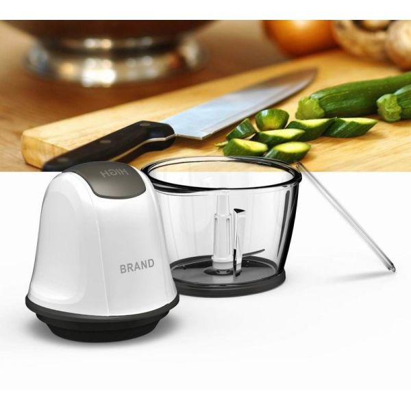 MC702 Double Speeds Glass Chopping Bawl Meat Chopper