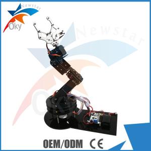 Buy cheap Multi functional Diy Roboy Kit , Alloy 6 DOF Robot Arm Clamp Claw Swivel Stand Mount Kit product