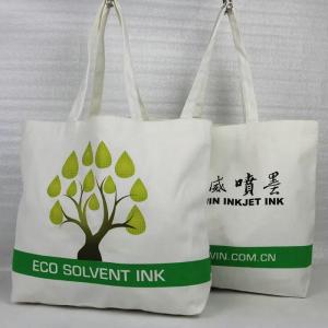 China Mini Custom Printed Canvas Tote Bags , Reusable Cotton Tote Shopping Bag on sale