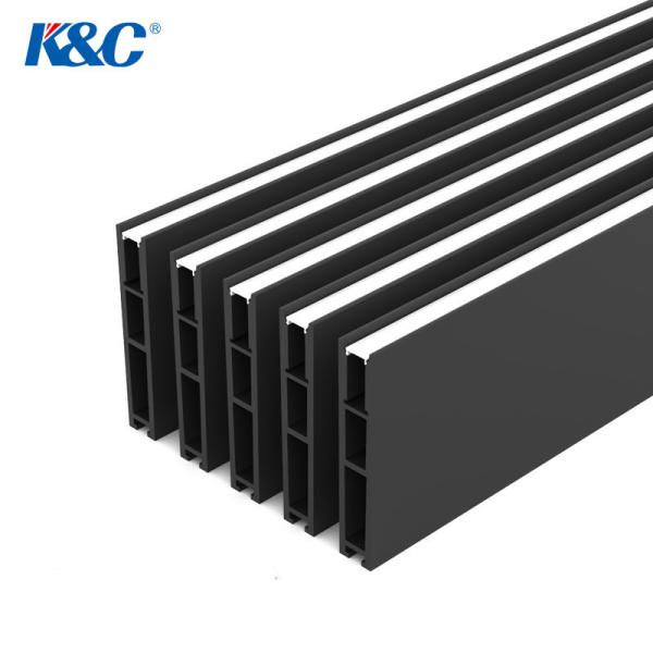 Quality PC Diffuser T5 6063 Suspending Led Extrusion Profile 10mm Width for sale