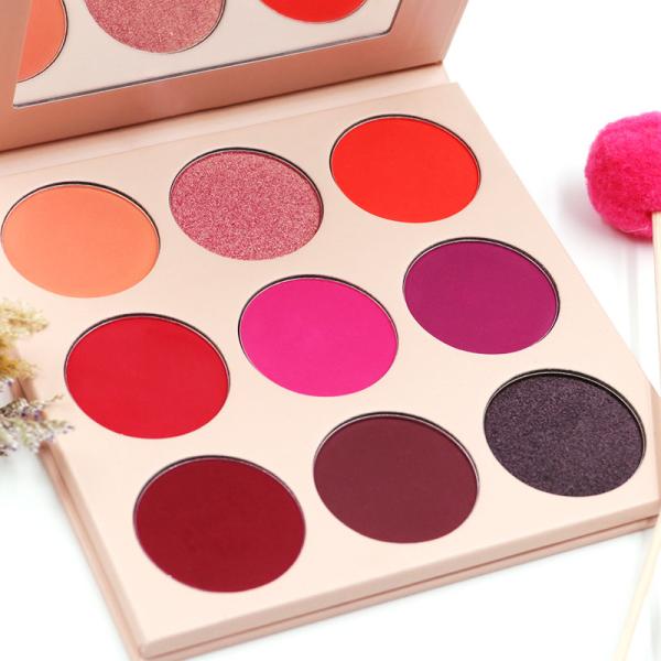 Quality Cruelty Free Matte Cream Eyeshadow Eye Makeup Palette GMPC Approve for sale
