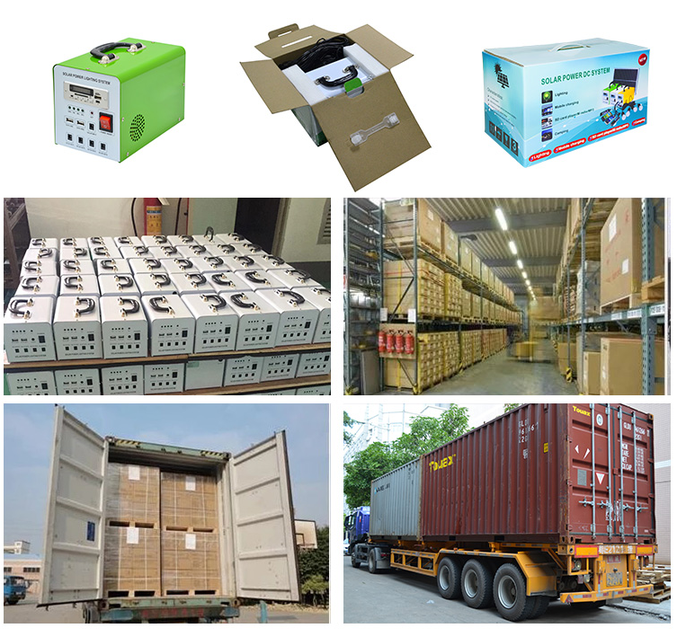 30W Portable Solar Power Systems 10h 12h Environmental Protection With Battery