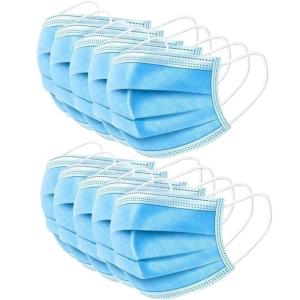 Buy cheap Breathable 3 Ply Disposable Earloop Face Mask With Adjustable Nose Piece product