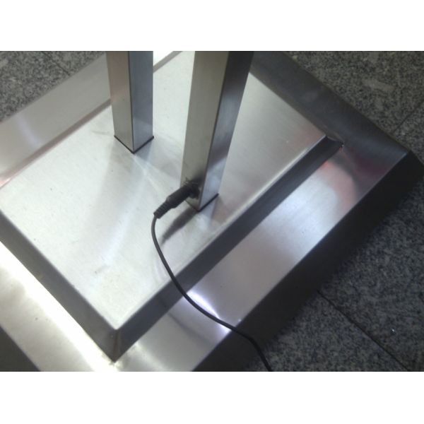 304 SUS Base Floor Standing RGB Snap Frame Led Light Box