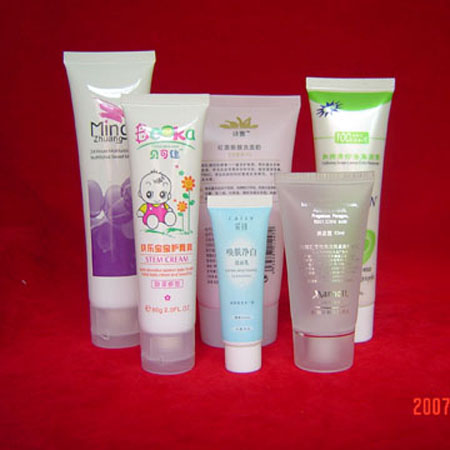 High Speed Automatic Tube Filling and Sealing Machine For Cosmetic Products Double Head