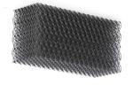 Net PP Cooling Tower Fills Black Cooling Tower Vertical Fills