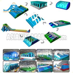 Buy cheap Custom Adult Inflatable Obstacle Challenges / Inflatable 5k Obstacle Run product