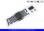 Illuminated industrial pc keyboard with integrated Touchpad , ruggedized