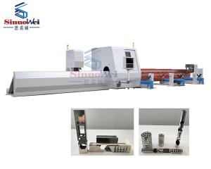 Buy cheap Advanced Laser Cutting Machine for 6000mm Materials with ±0.1mm Positioning Accuracy product