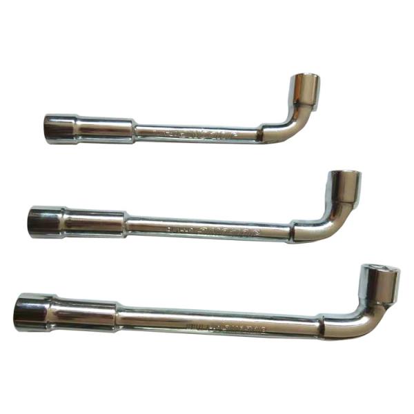Quality Custom L Type Socket Wrench Full Milling Perforated Spanner for sale
