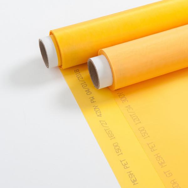 Quality Plain Weave 100% Polyester Screen Printing Mesh Fabric For Clothes Printing for sale