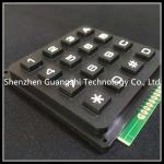 4 * 4 Matrix Industrial Plastic Computer Keyboard 16 Key USB /R232 Interface