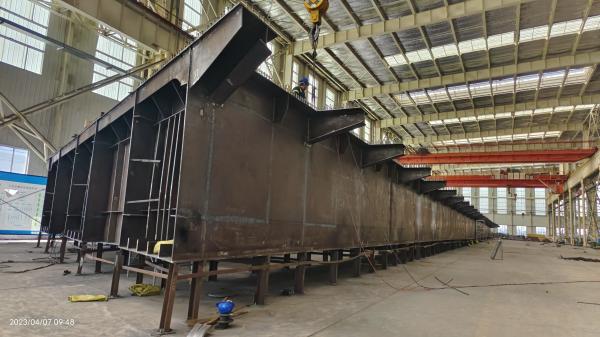 Quality High Strength Custom Steel Girder Bridge For Highway Railway Projects Short And Strong Construction Time for sale