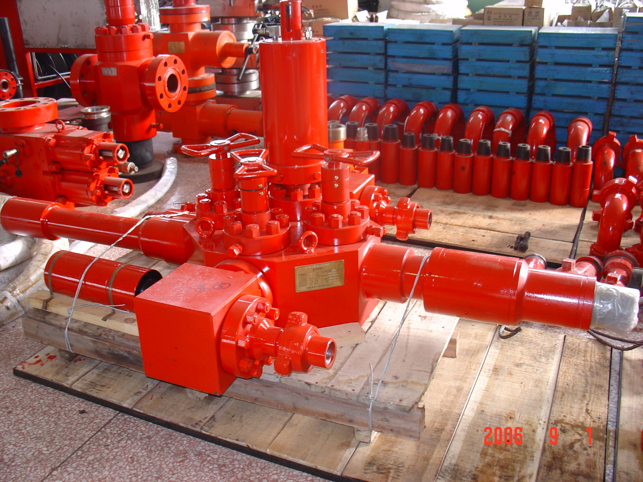 DD Material Surface Well Testing Equipment High Pressure Flowhead Easy To Install