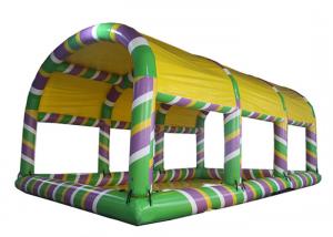 Buy cheap Big Inflatable Swimming Pool With Tent , Airtight  0.6mm PVC Inflatable Pool product