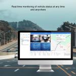 Real Time 4G Vehicle Tracker System Single Camera Live GPS Tracking Device