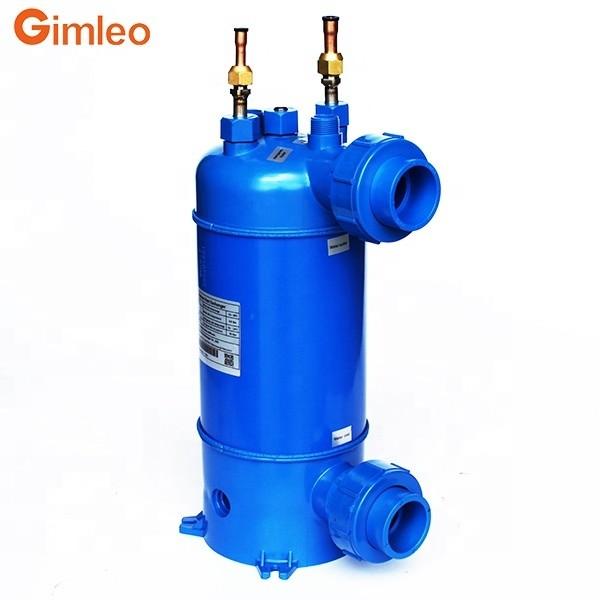 Quality Versatile 5KW Titanium Swimming Pool Heat Exchanger MHTA-1.5 Energy Saving for sale
