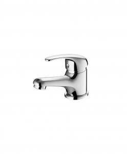 Buy cheap Modern Brass Hot And Cold Water Faucet For Bathroom Single Handle Chrome product