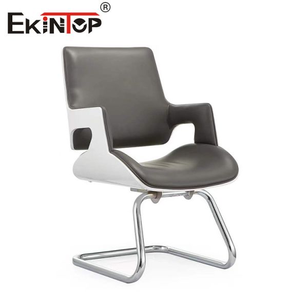 Sophisticated Faux Leather Dining Chair Modern Elegance Sleek Metal Legs