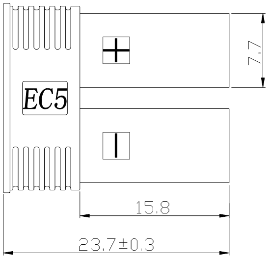 Male Female Gold Plated Banana Plug EC5 Bullet Connectors For RC FPV Drone Lithium Battery