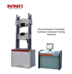 China Lab 600KN Tensile Test Micro Controlled Hydraulic Universal Testing Machine For Metal on sale