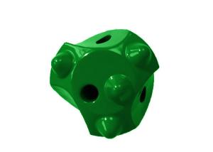 Buy cheap Wear Resistance R25 Threaded Button Bits With Spherical / Ballistic Buttons product