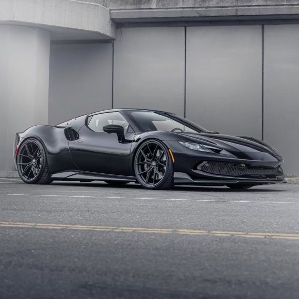 OEM Ferrari 296 Gtb Body Kit Carbon Fiber Body FY Style Side Skirt Body Kit