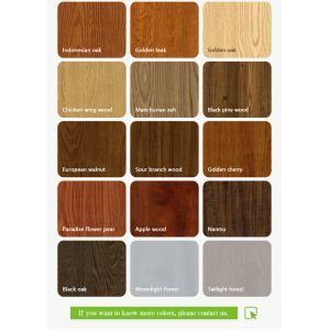 Recyclable PVC Wall Ceiling Panel WPC Plastic Cladding Wood Composite